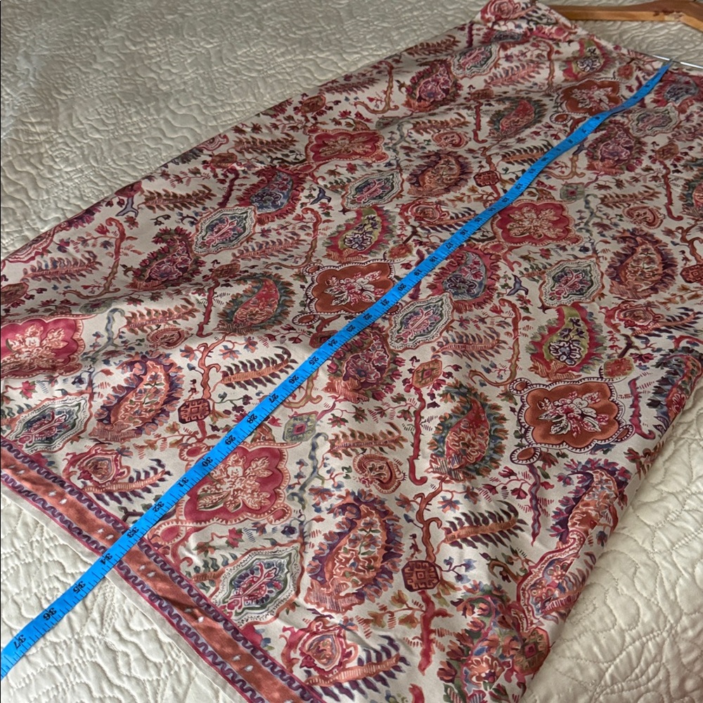 Sundance Multicolor Paisley Pencil Skirt - Picture 7 of 8